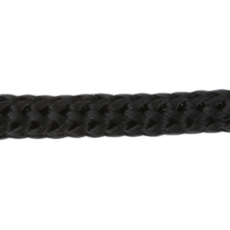 Шнур для одежды круглый цв черный 5мм (уп 100м) 5-021