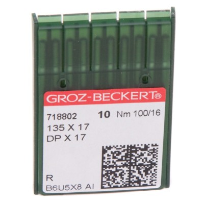 Иглы GROZ-BECKERT DPx17 №100/16 (уп.10шт.) (0)