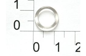 кольцо пластик d=08мм 800т прозрачный (упаковка 1000 штук) купить по 528 - в интернет - магазине Веллтекс | Ярославль
.