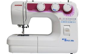 бытовая швейная машина janome my style 280s купить по доступной цене - в интернет-магазине Веллтекс | Ярославль
